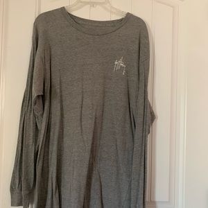 Grey long sleeve Guy Harvey shirt